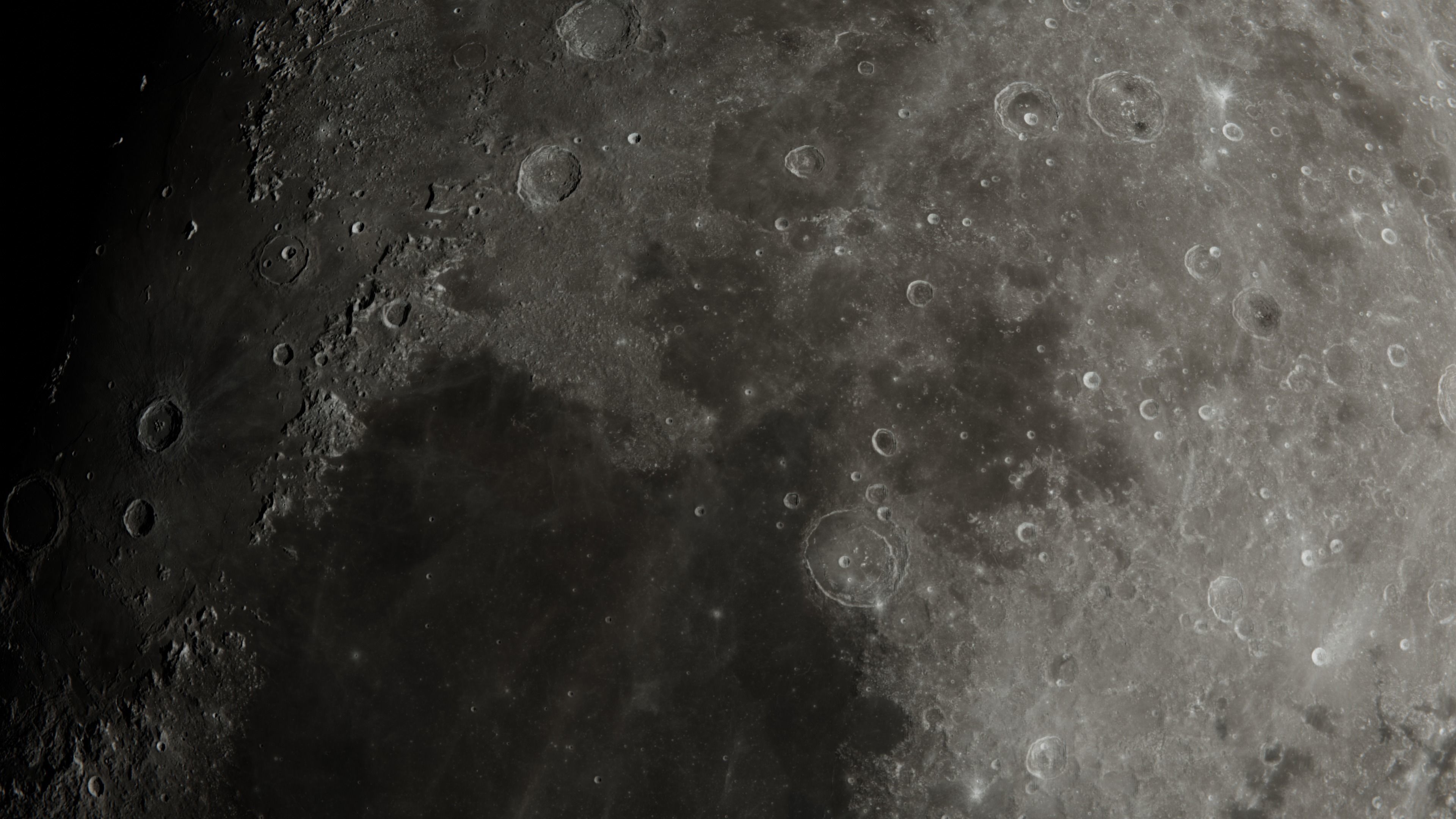 Photorealistic Moon with 27K textures 3D model_3