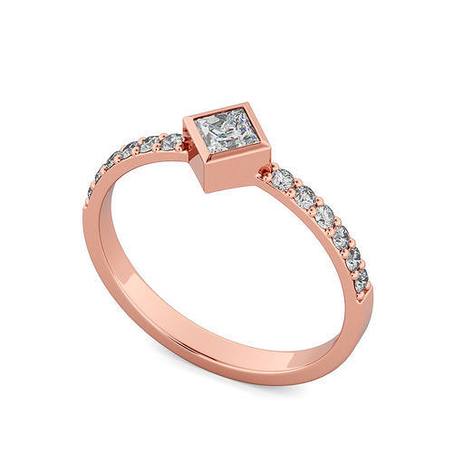 Women ring princess  3D print model