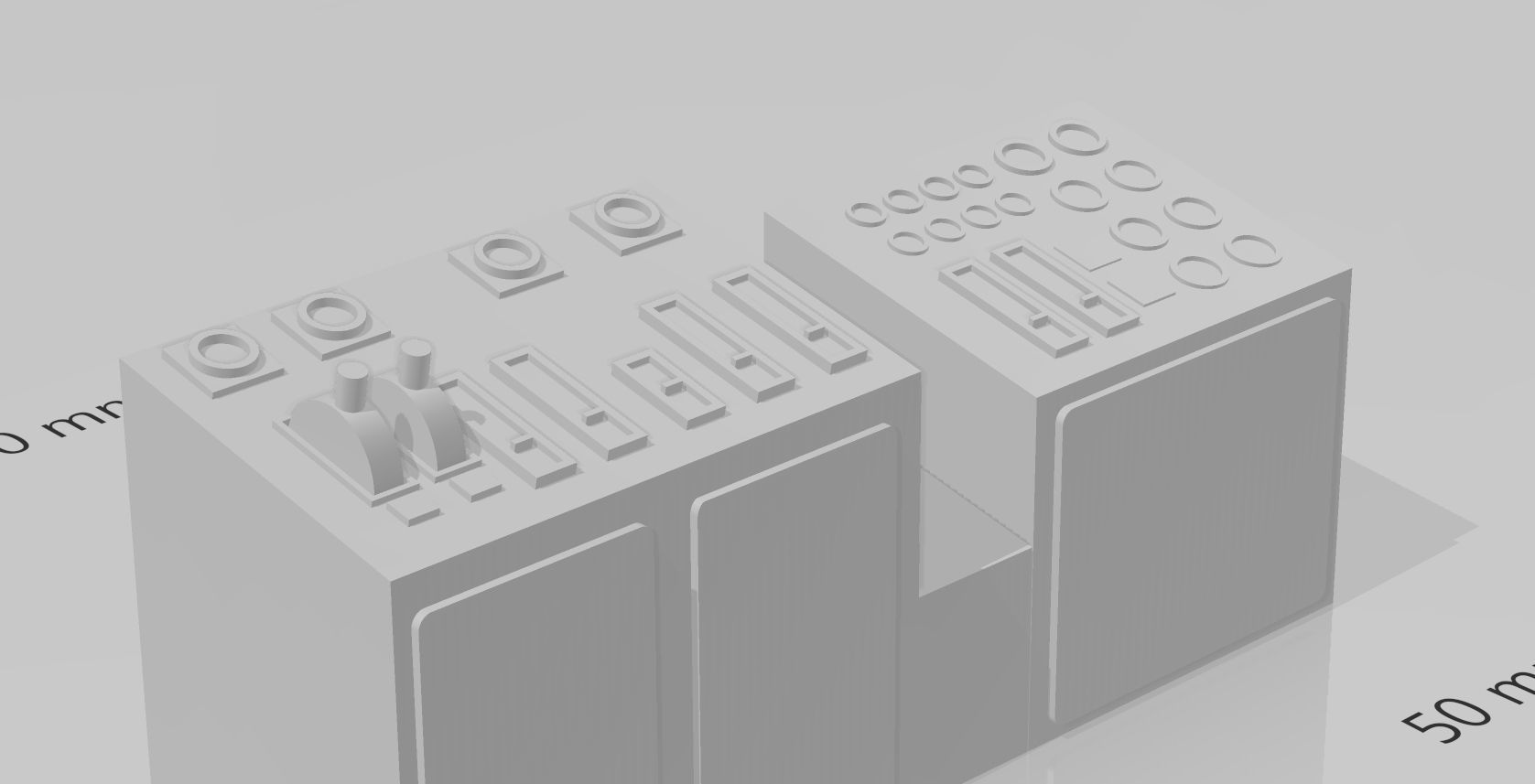 Simple dashboard for tugboat  3D print model_1
