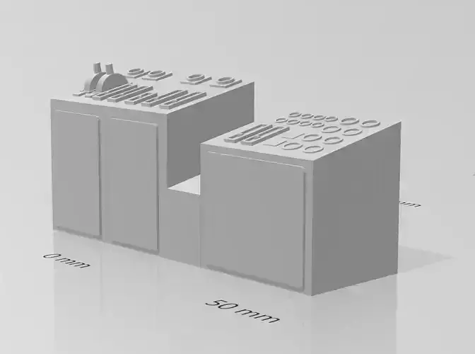 Simple dashboard for tugboat  3D print model
