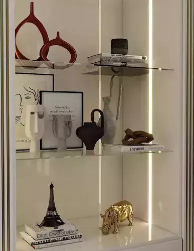 Decorative set shelf