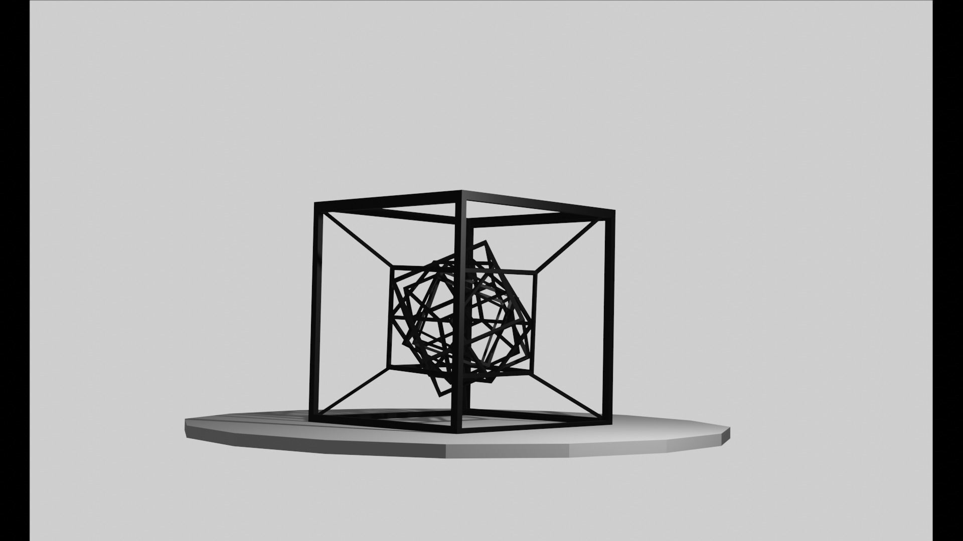 Mesh 4D CUBE Free 3D print model_2