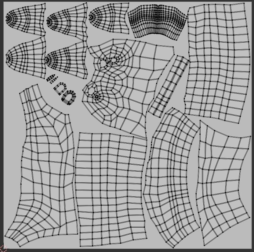 Knight PBR demon Low-poly 3D model_23