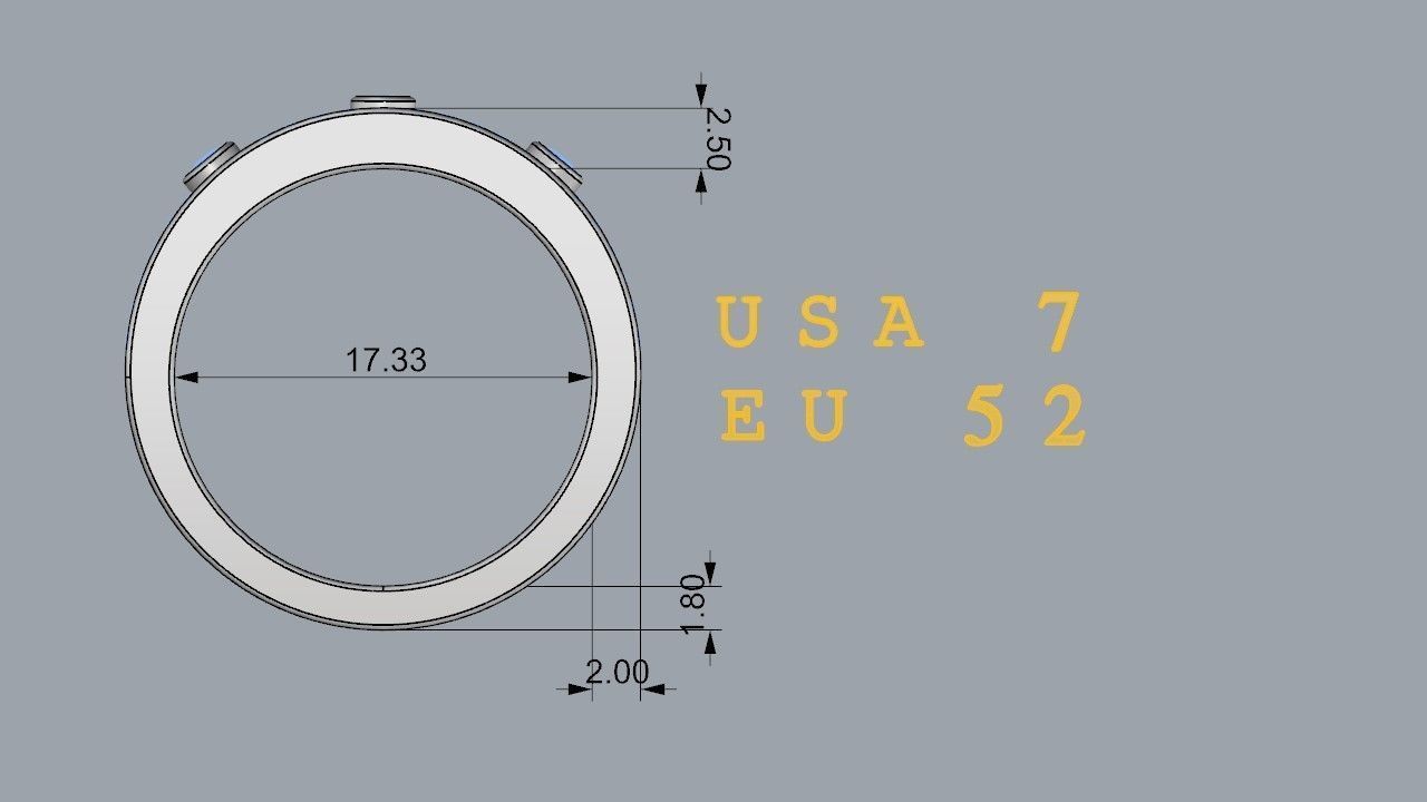  MOVE ROMANE  17 33 mm 3D print model_7