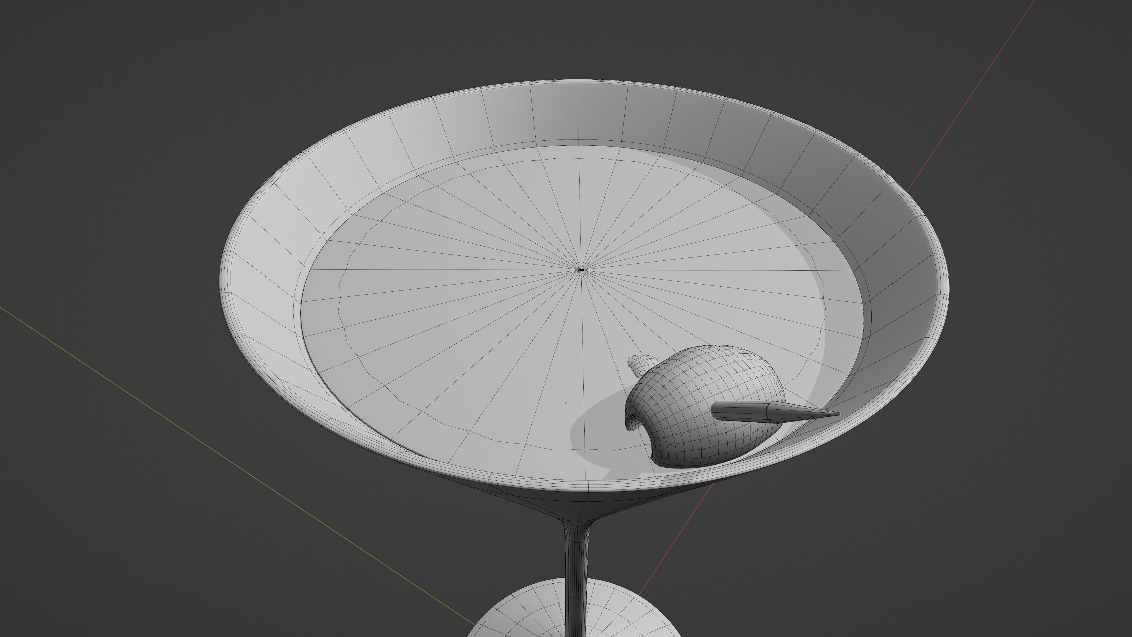 Martini Coctail 3D model_9