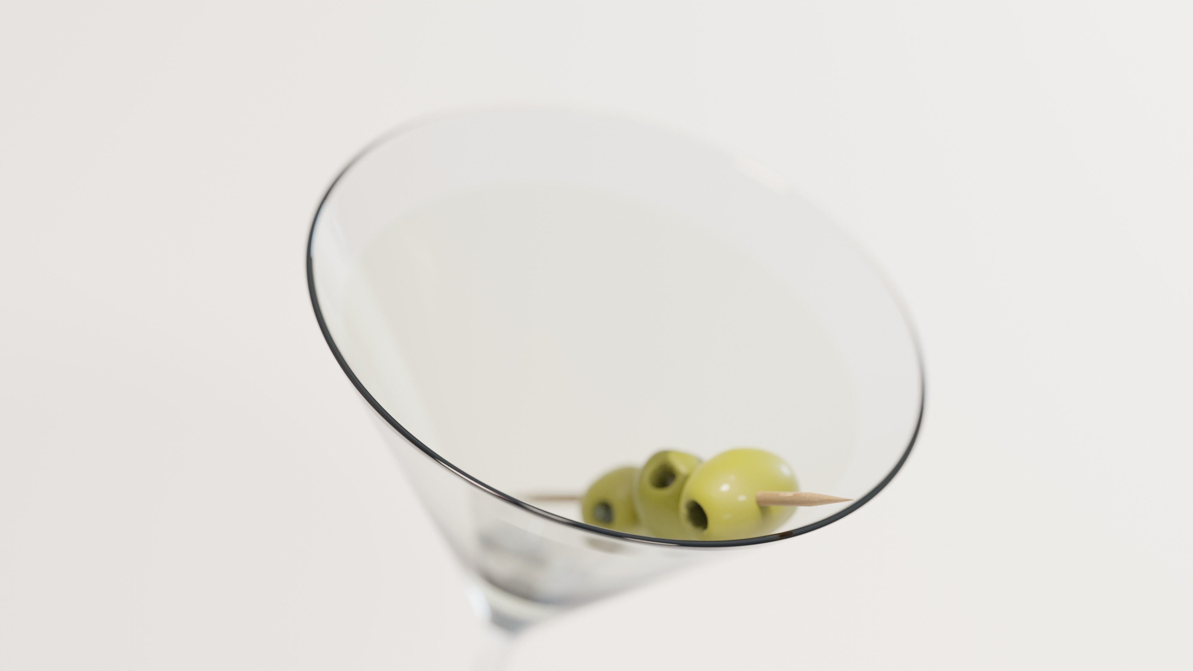 Martini Coctail 3D model_4