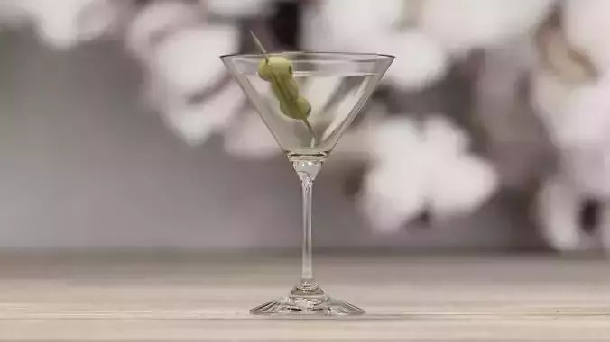 Martini Coctail 3D model