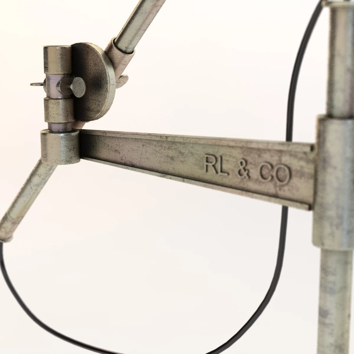 Freeman Floor Lamp 3D model_5