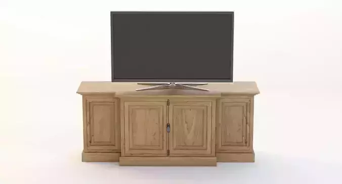 FRENCH PANEL 80in MEDIA CONSOLE