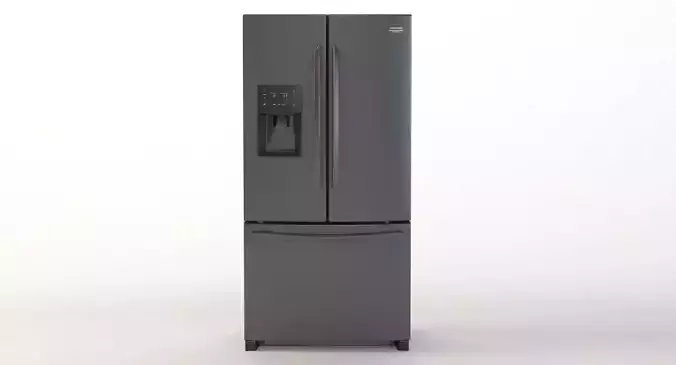 Frigidaire Gallery 27 2 Cu Ft French Door Refrigerator 3D model