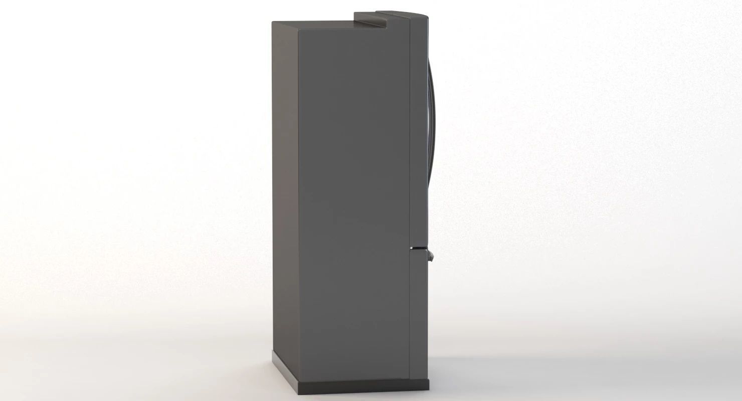 Frigidaire Gallery 27 2 Cu Ft French Door Refrigerator 3D model_2