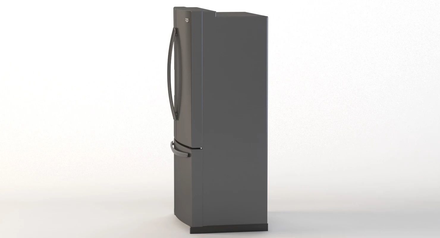 Frigidaire Gallery 27 2 Cu Ft French Door Refrigerator 3D model_5