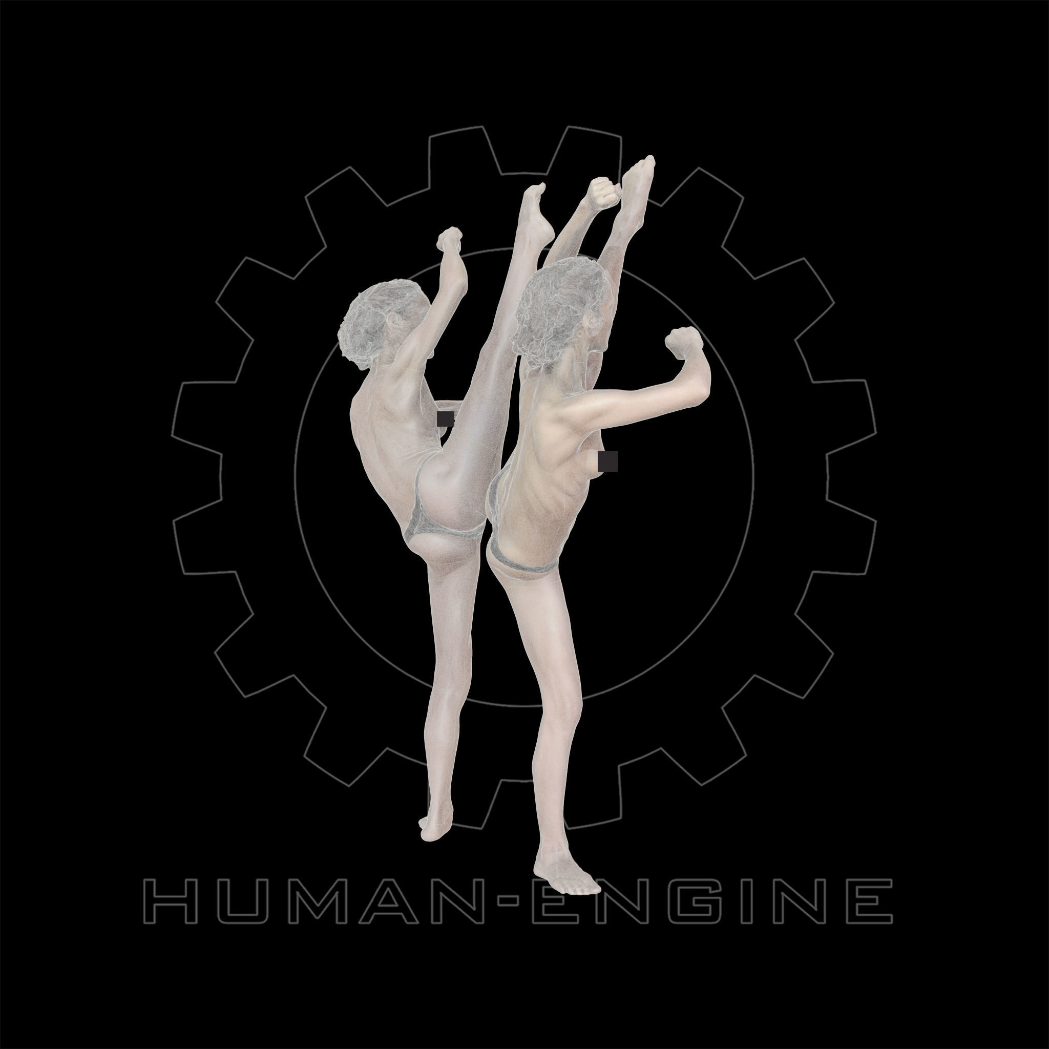 Female Scan - Sylph Ballet Poses 54-55 3D model_10