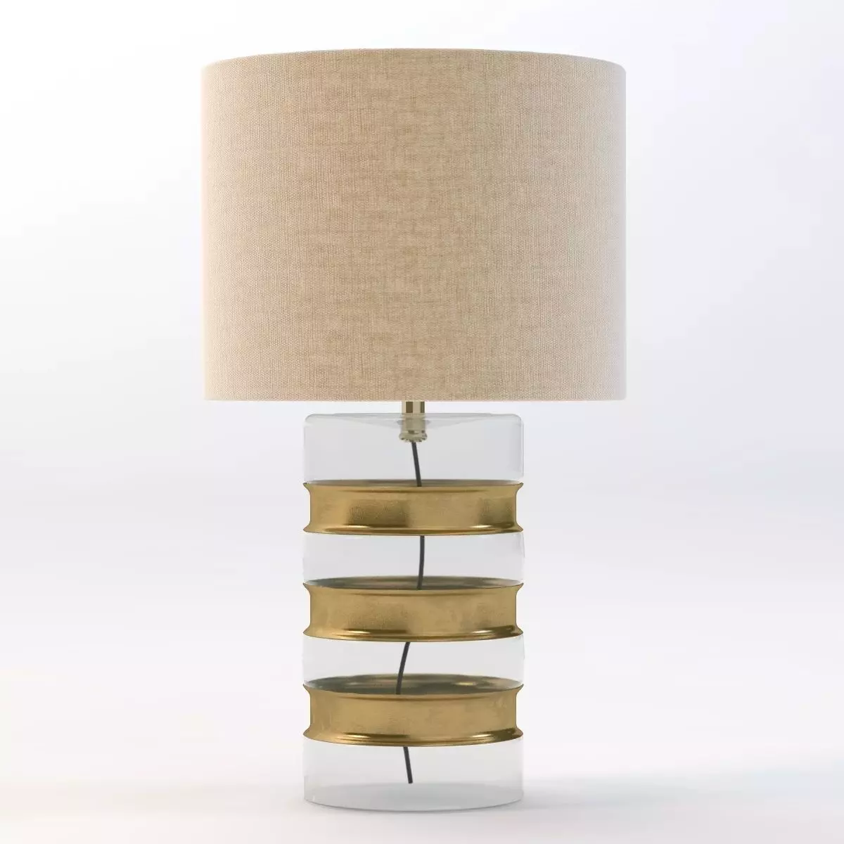 Garrison Large Lamp by Arteriors 3D model