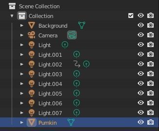 Pumpkin banana Low-poly 3D model_25