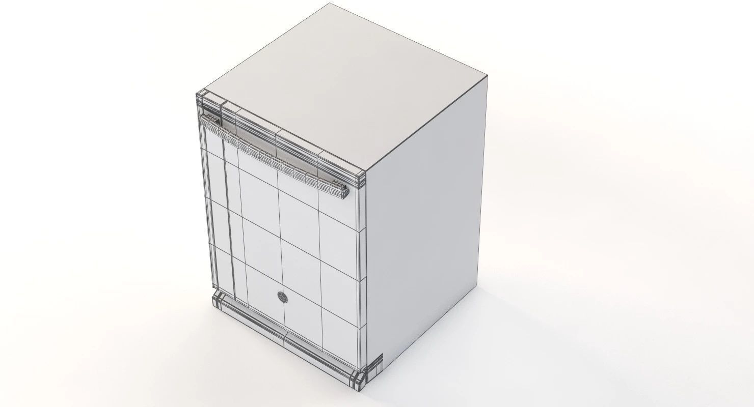  General Electric Dishwasher GDT545PSJSS 3D model_10