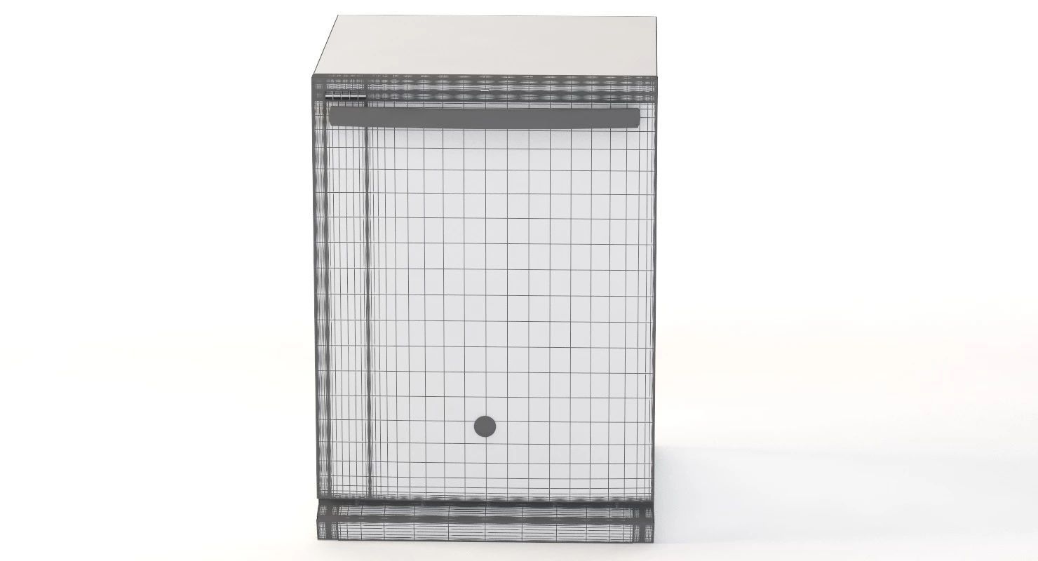  General Electric Dishwasher GDT545PSJSS 3D model_7