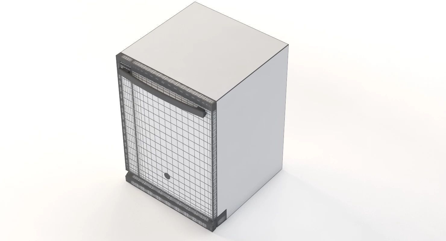  General Electric Dishwasher GDT545PSJSS 3D model_9