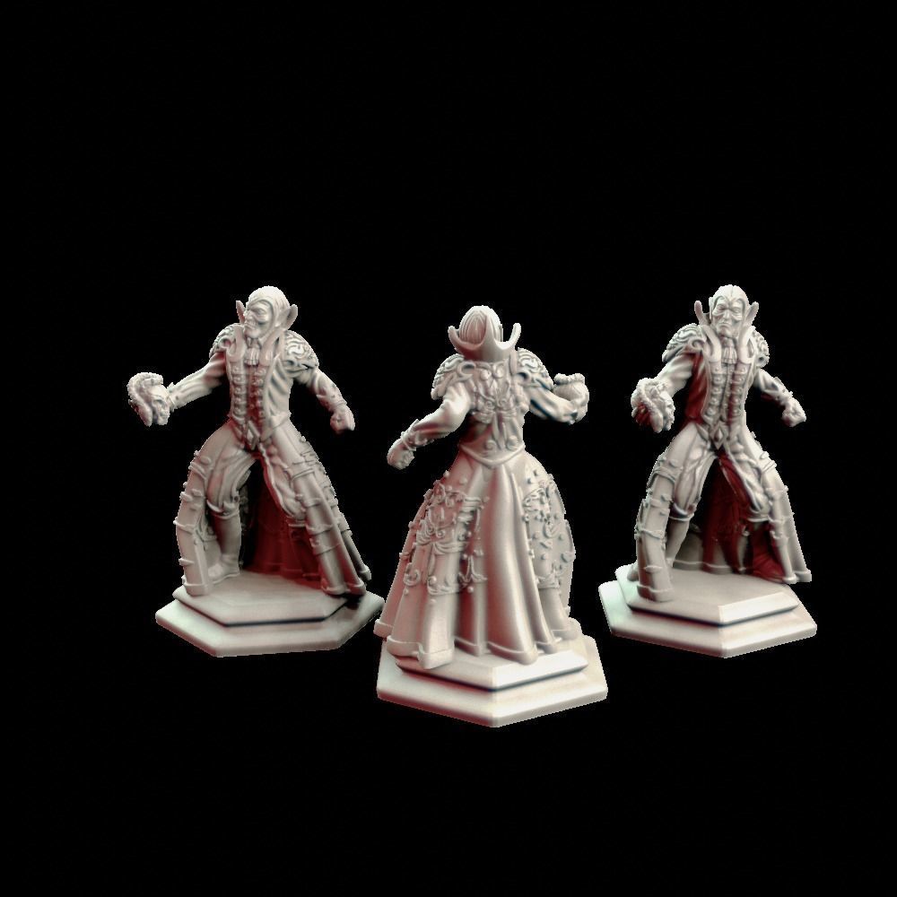 Crowmen 2 space marines 3D print model_5