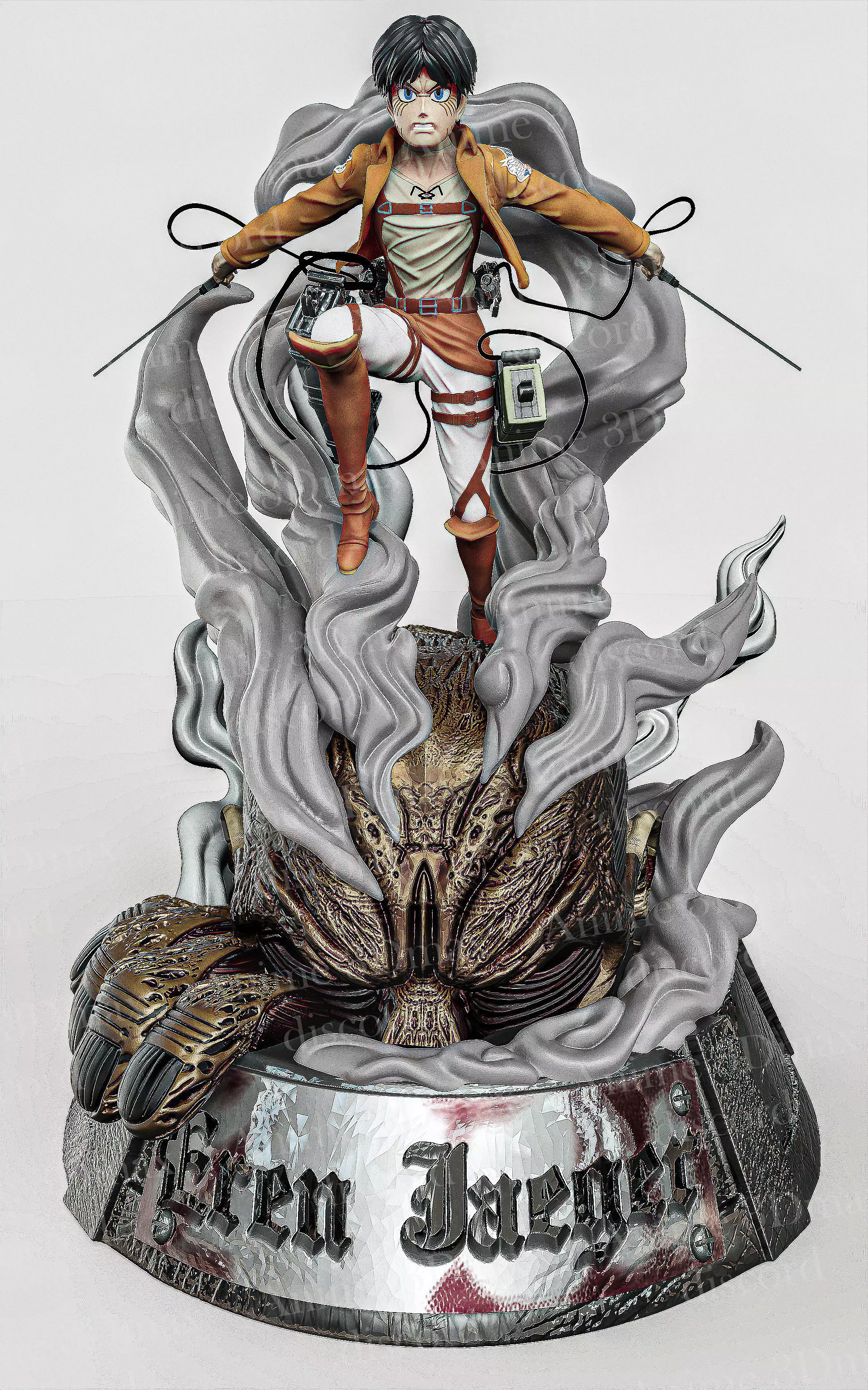 EREN GEAGER - SHINGEKI NO KYOJIN 3D print model_0