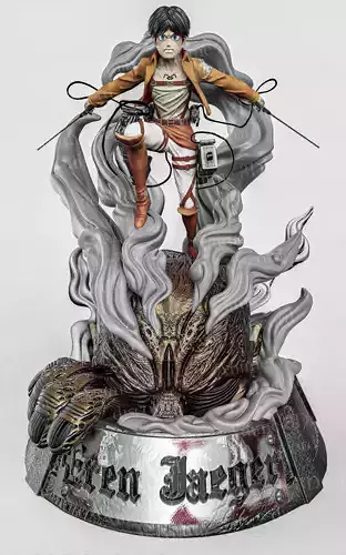 EREN GEAGER - SHINGEKI NO KYOJIN 3D print model