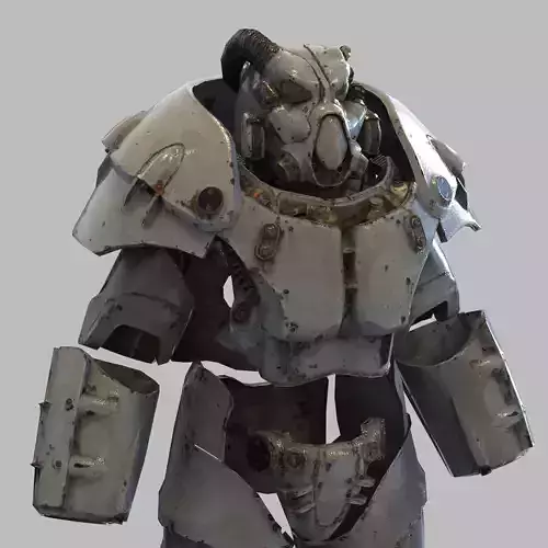 X-01 Fallout Enclave Power Armor Wearable Full Body 3D print model
