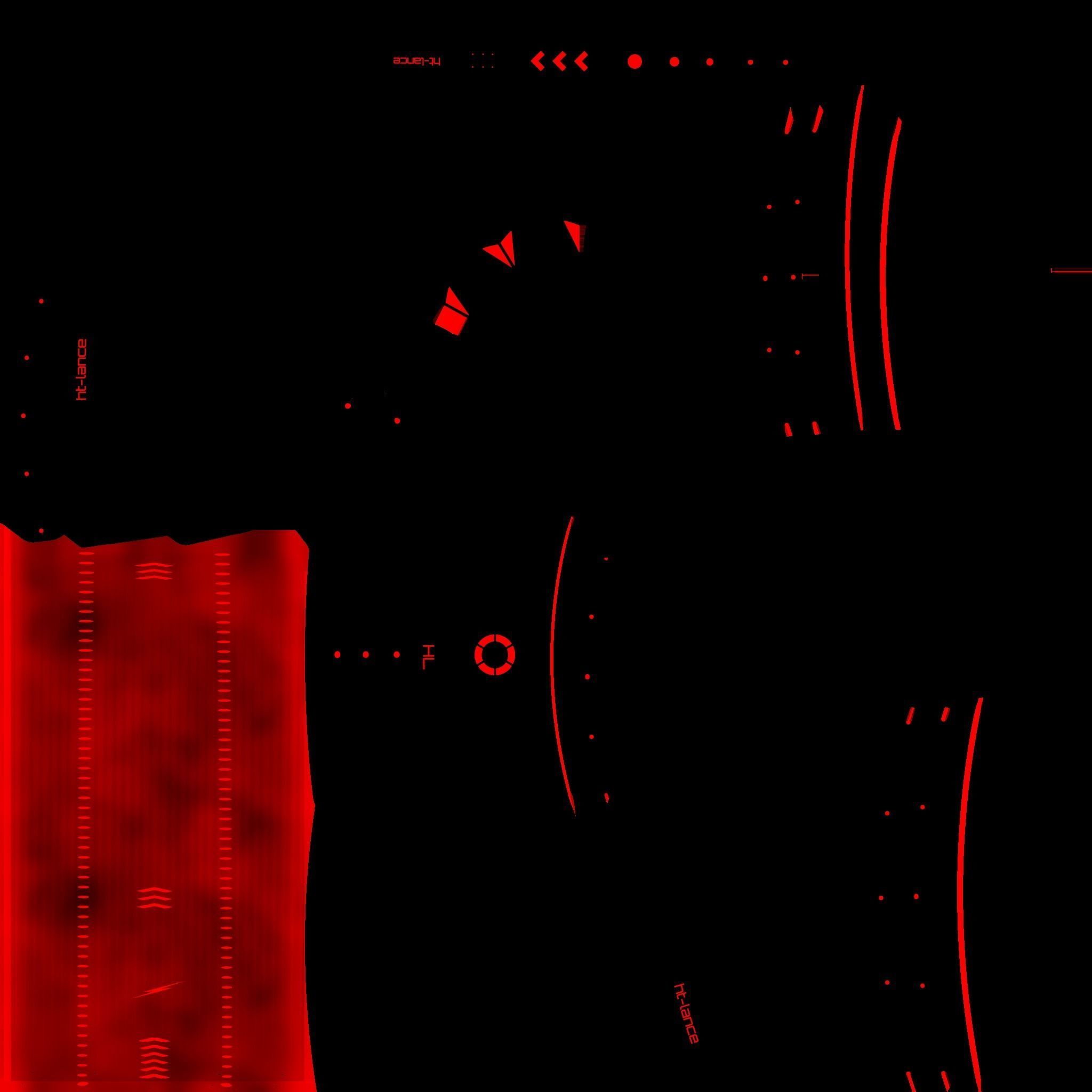 SciFi War Lance A04 Red Black - Sci Fi Weapon Design Low-poly 3D model_22