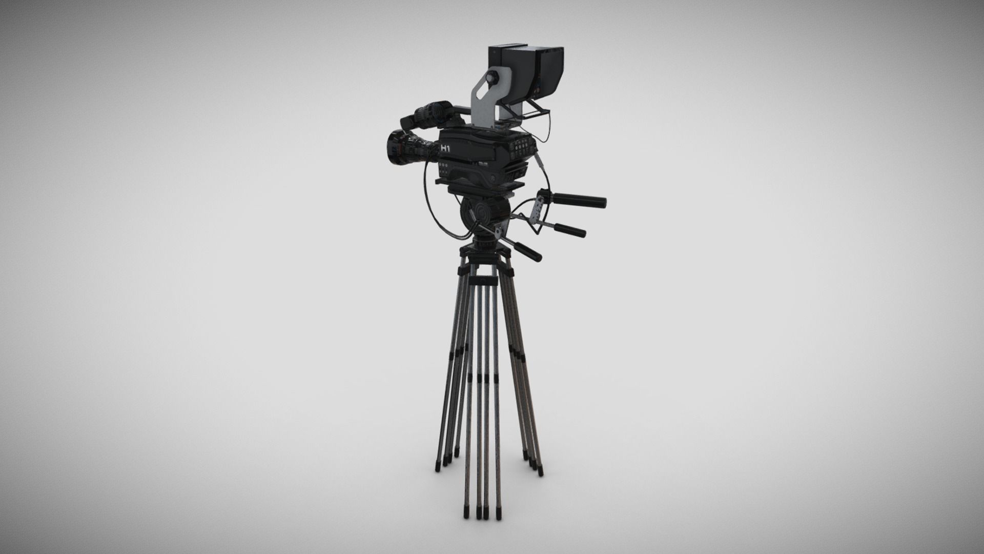 3D model TV Camera Ultima VR / AR / low-poly | CGTrader