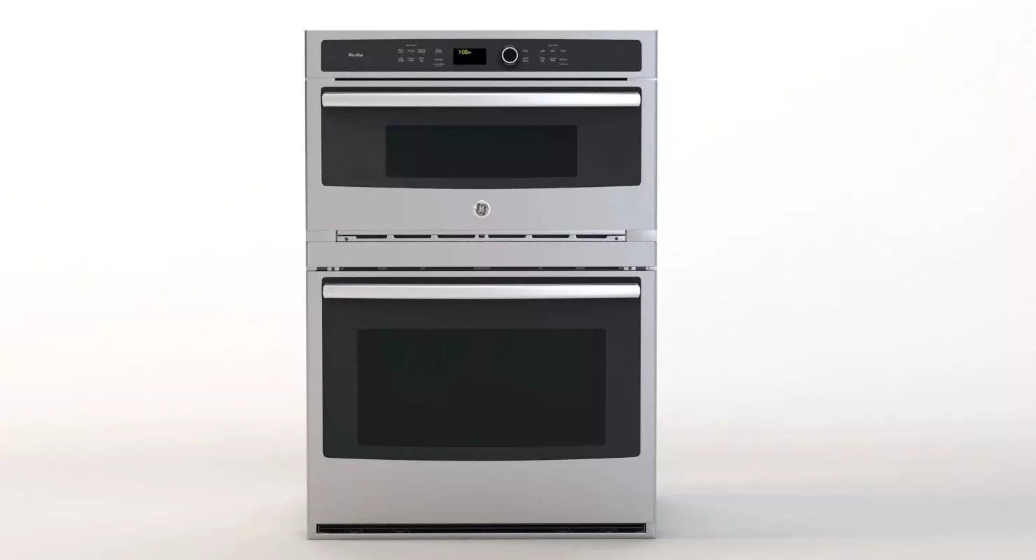 General Electric Pt9800shss 30 Convection Oven 3D model_0