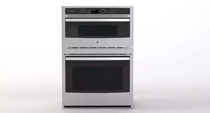 General Electric Pt9800shss 30 Convection Oven 3D model