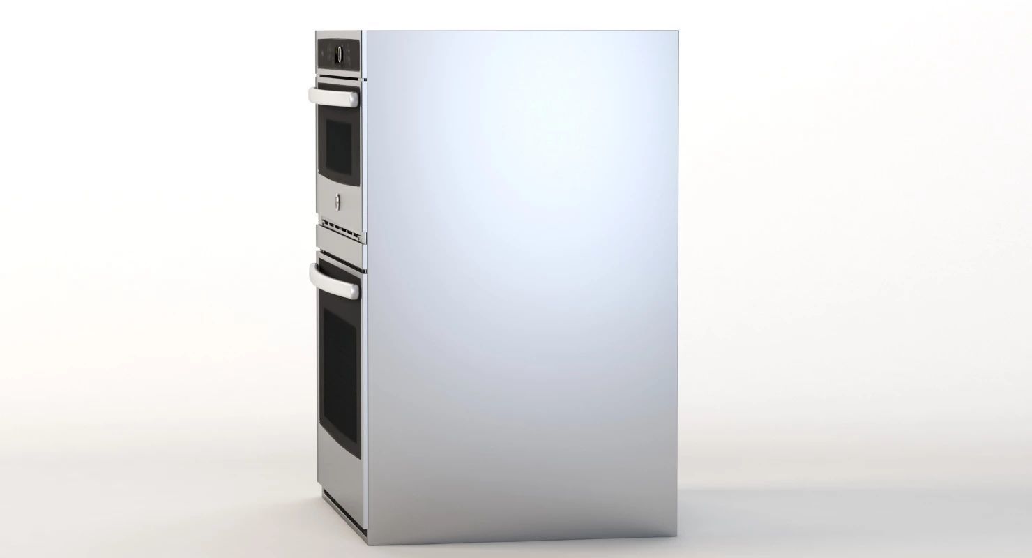 General Electric Pt9800shss 30 Convection Oven 3D model_5