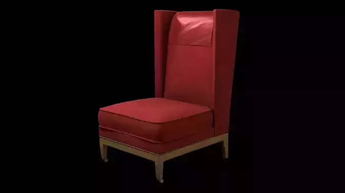 Wing Back Lounge Chair