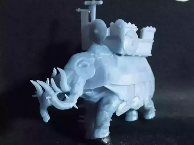 War elephant 3D print model