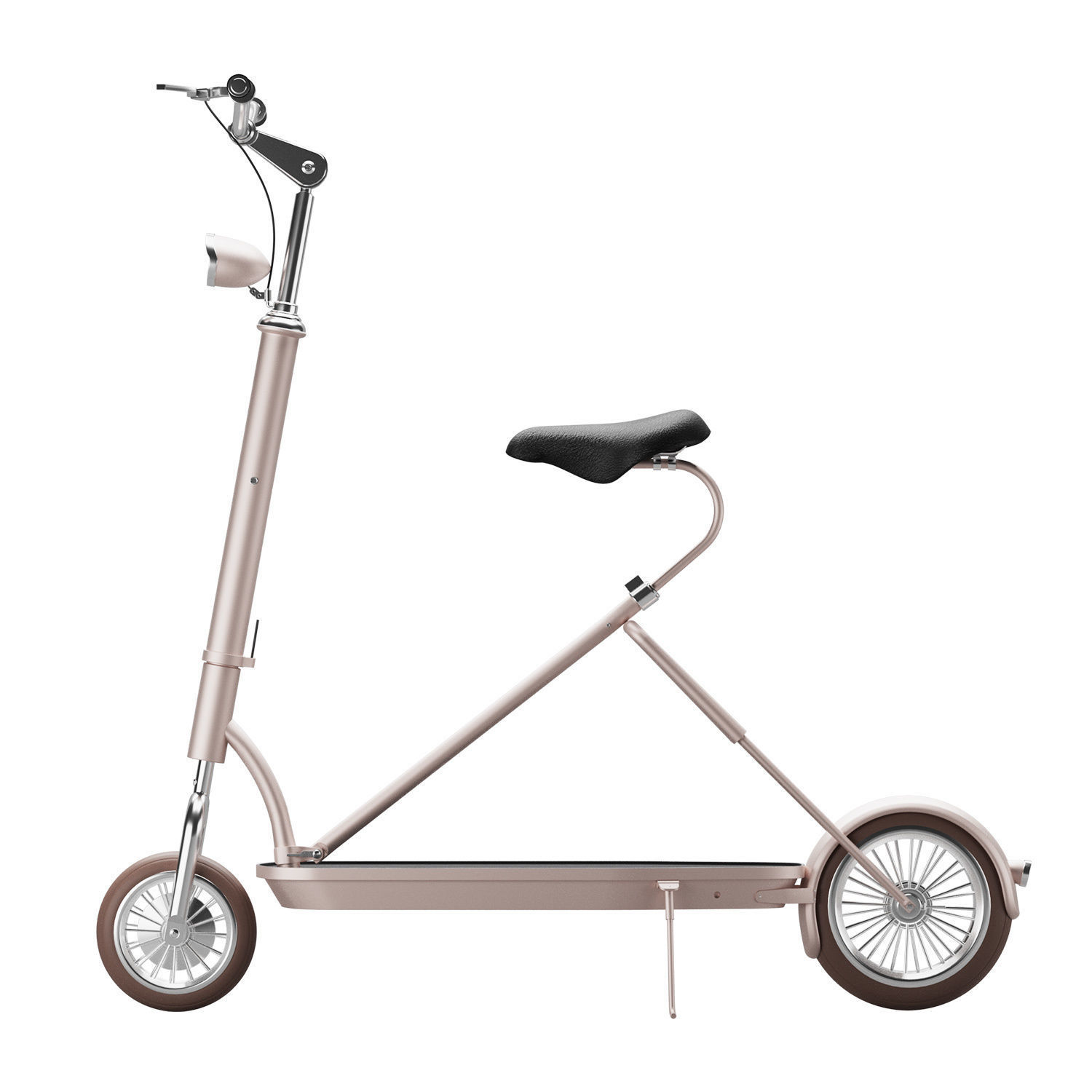 Bicycle electric scooters for adults 3D model_1