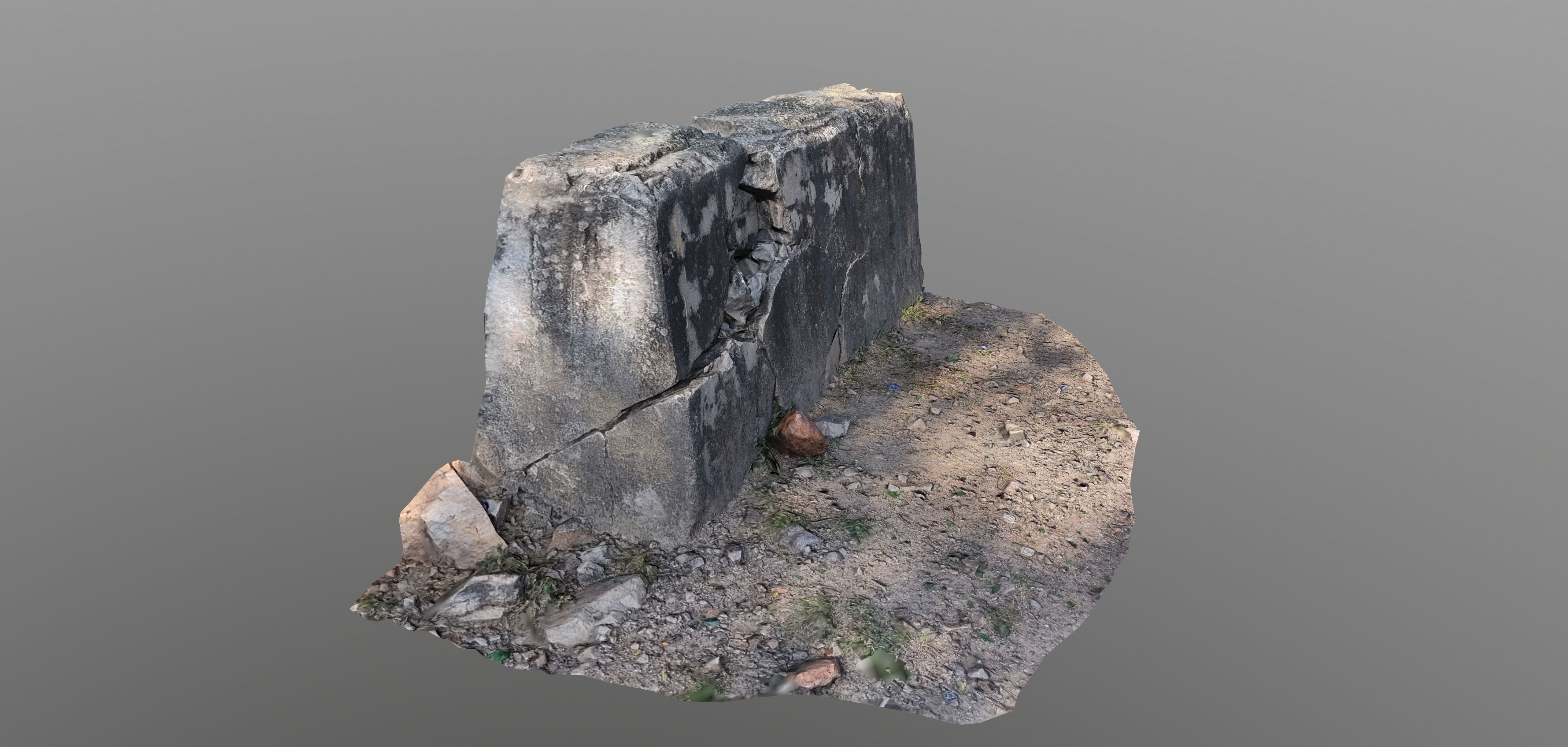 Scanned 3D Model Low Poly Pack Low-poly 3D model_1