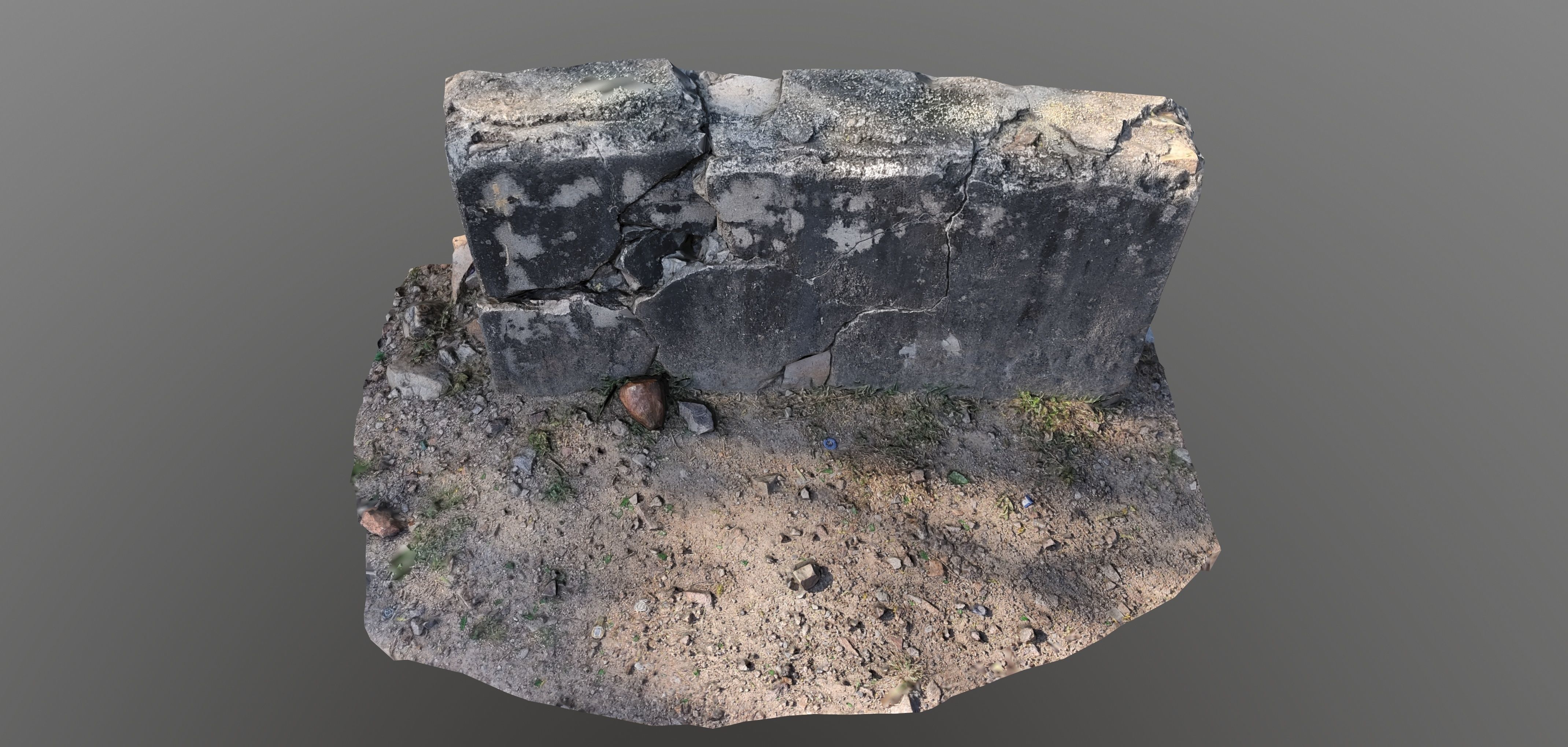 Scanned 3D Model Low Poly Pack Low-poly 3D model_2