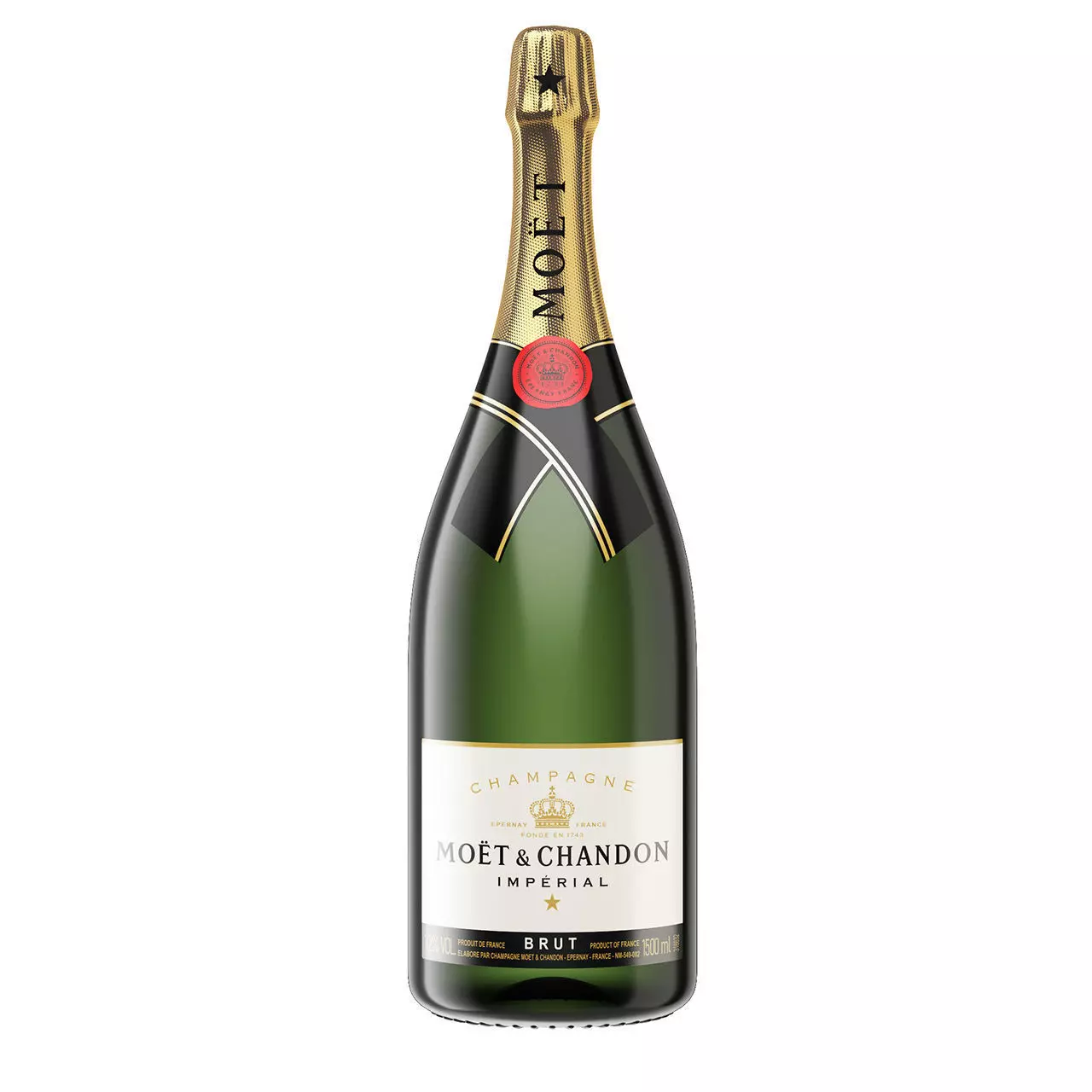 Brut Imperial Champagne 1-5l by Moet 3D model_0