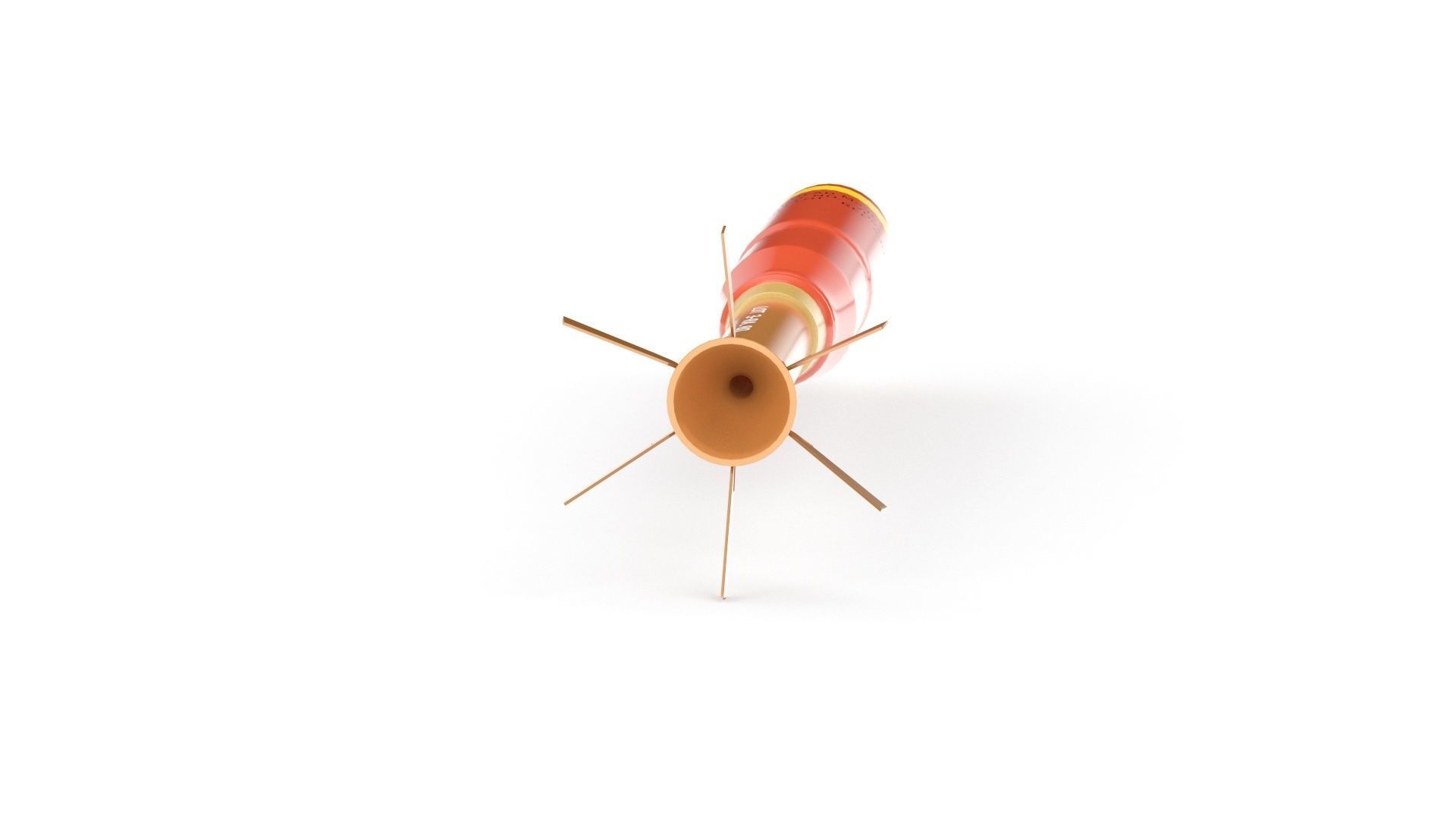 Incendiary Rocket 66 mm M74 3D model_15