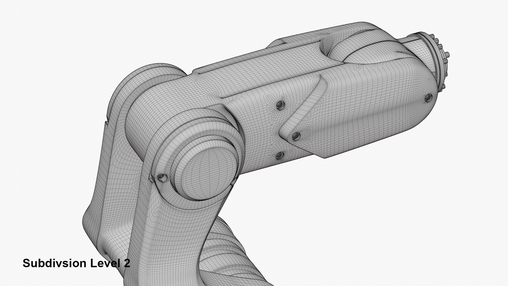 Robotic Arm 3D model_18