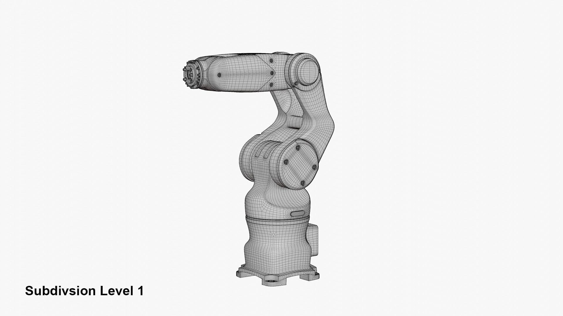 Robotic Arm 3D model_11