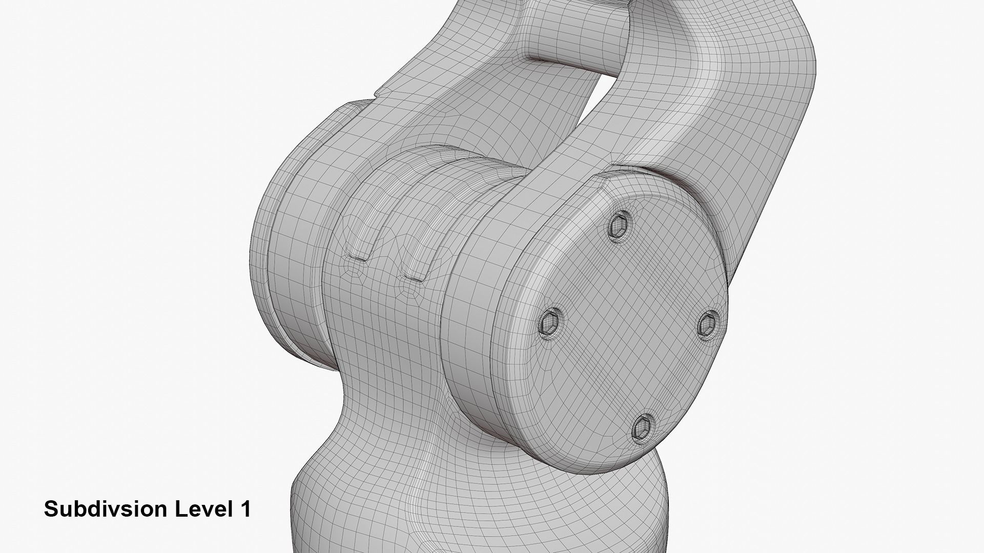 Robotic Arm 3D model_20