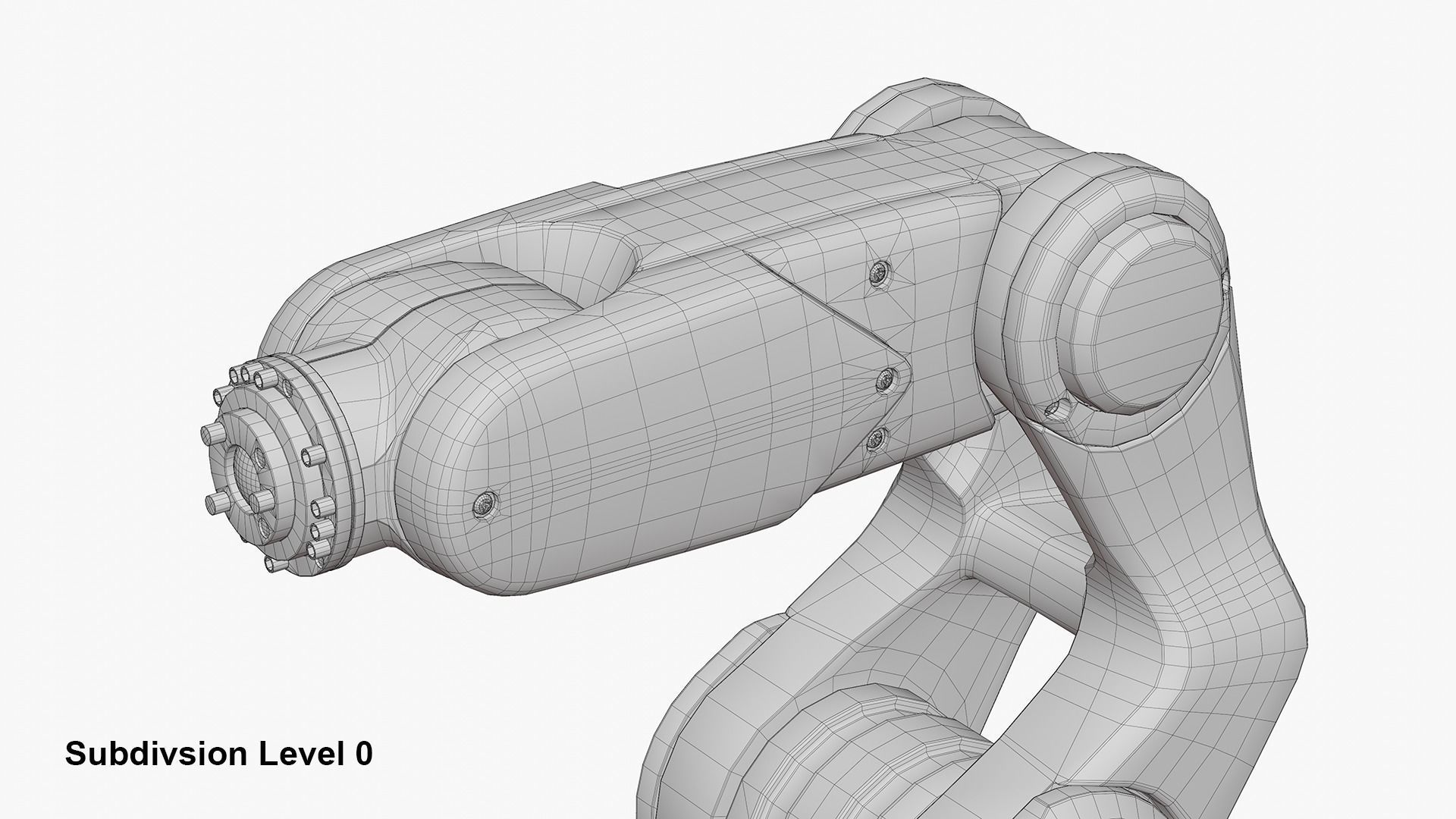 Robotic Arm 3D model_13