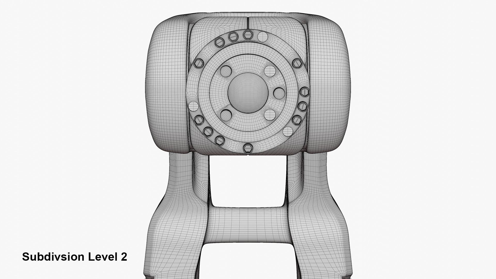 Robotic Arm 3D model_27