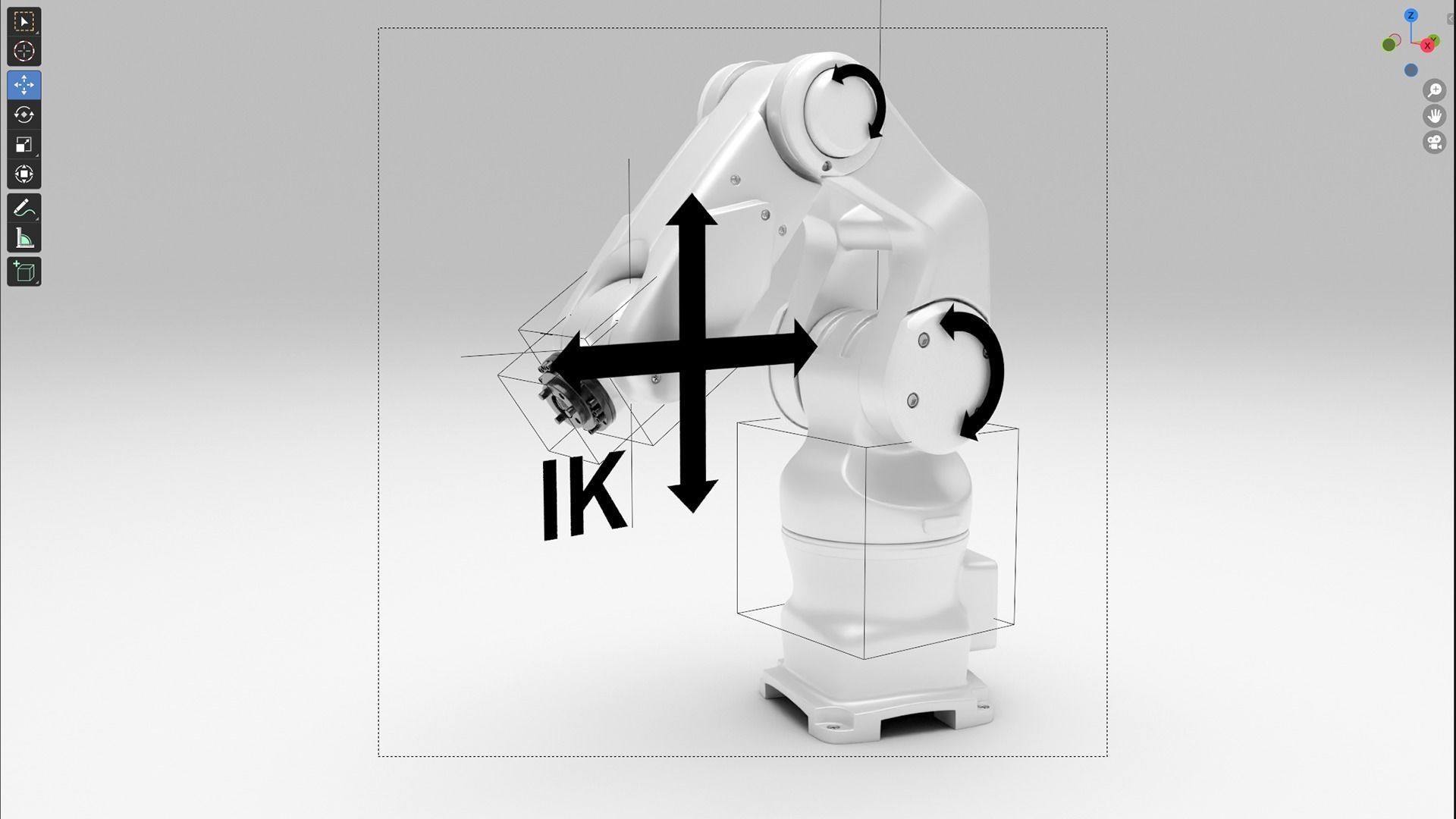 Robotic Arm 3D model_28