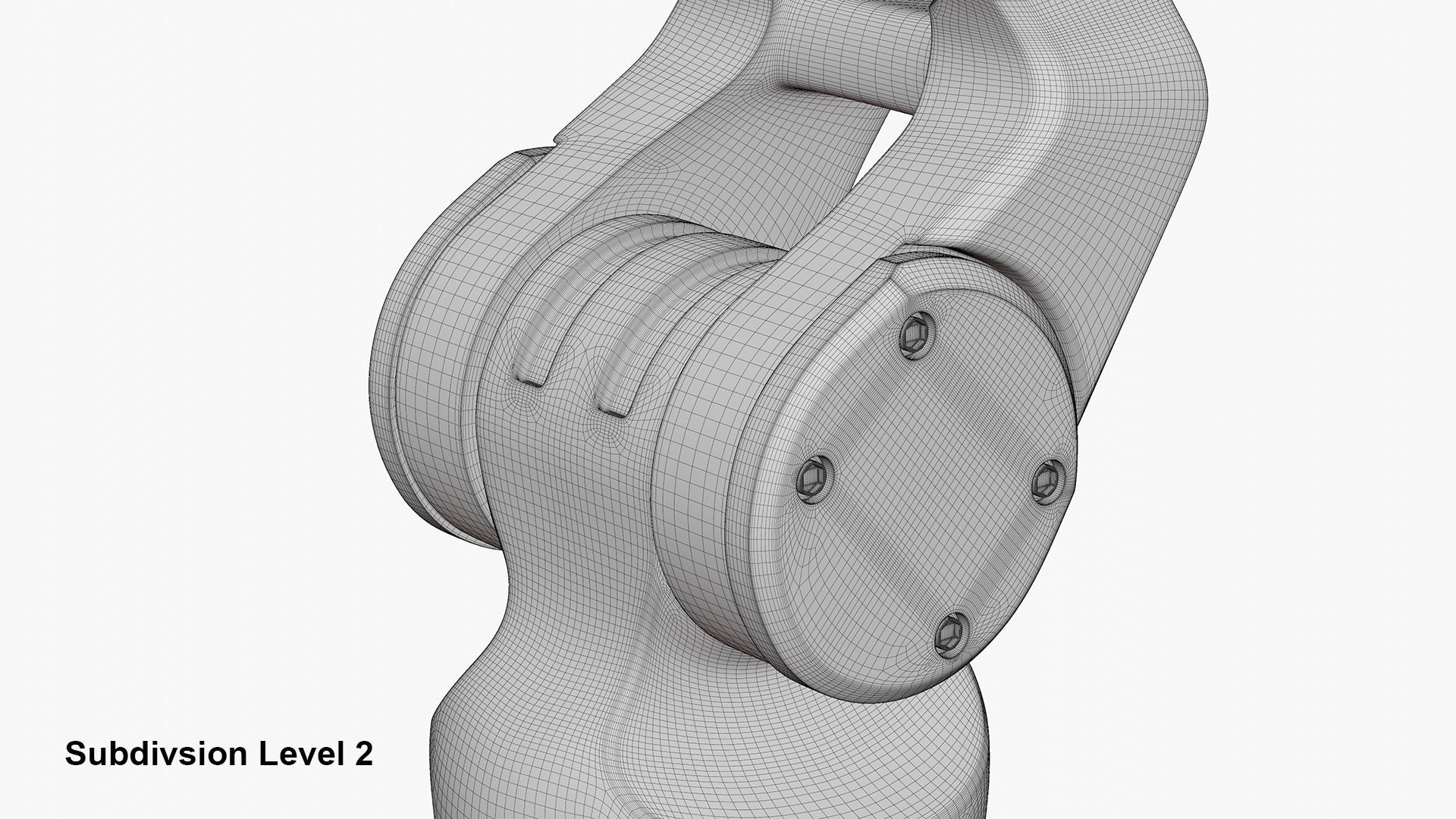 Robotic Arm 3D model_21
