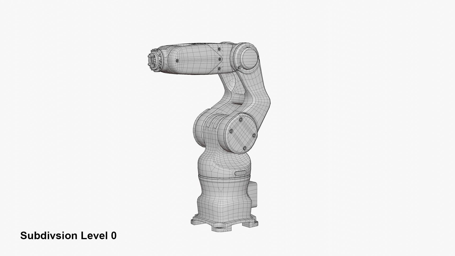 Robotic Arm 3D model_10