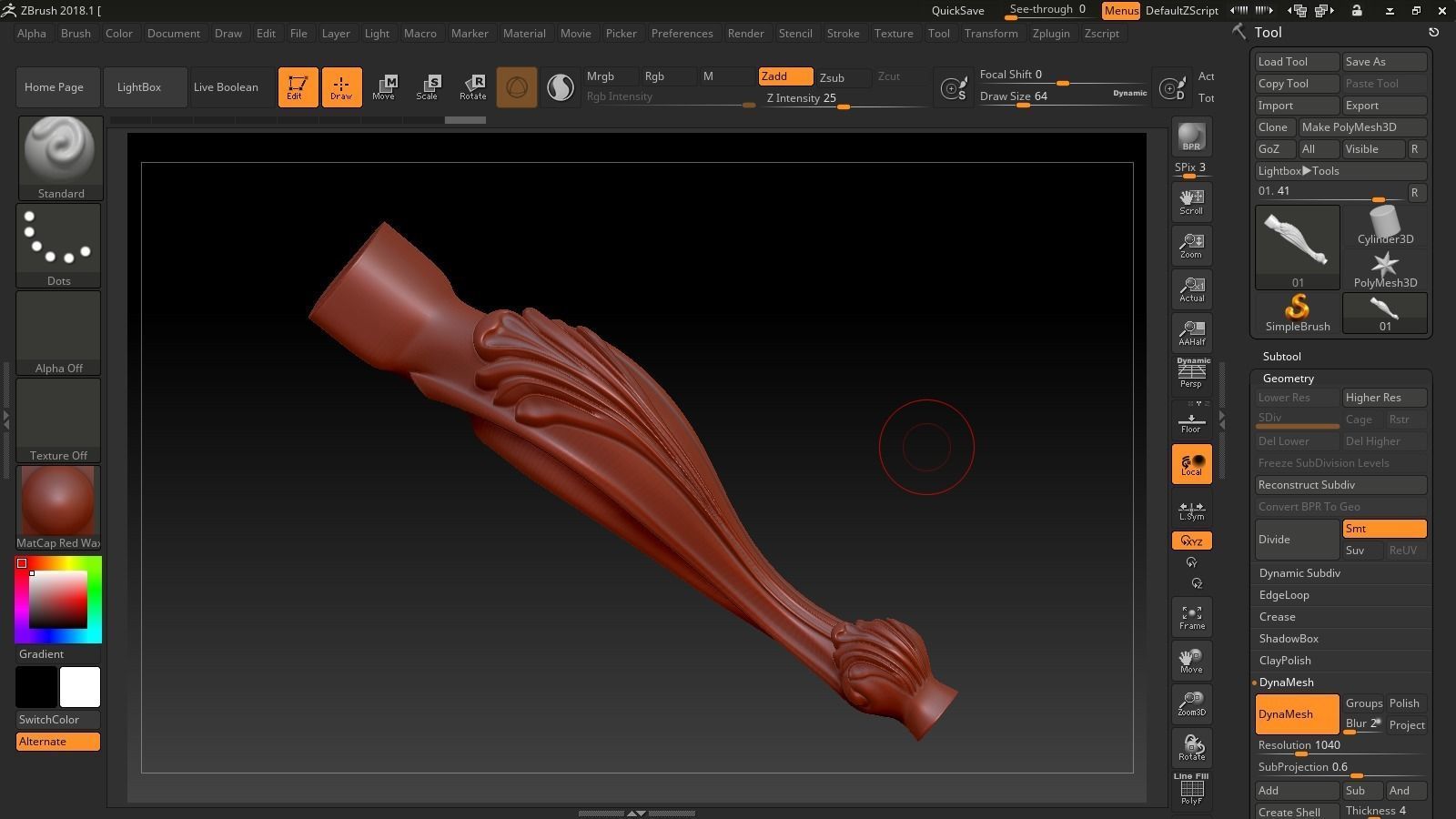 Furniture Legs Tables Chairs CNC Wood 1003 3D print model_4