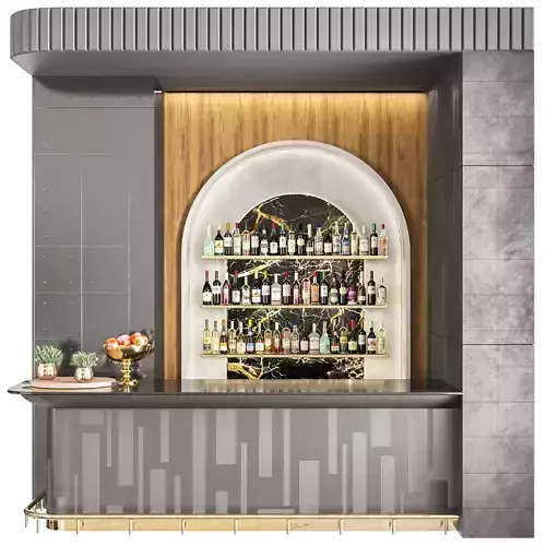 Restaurant project design in modern style 21