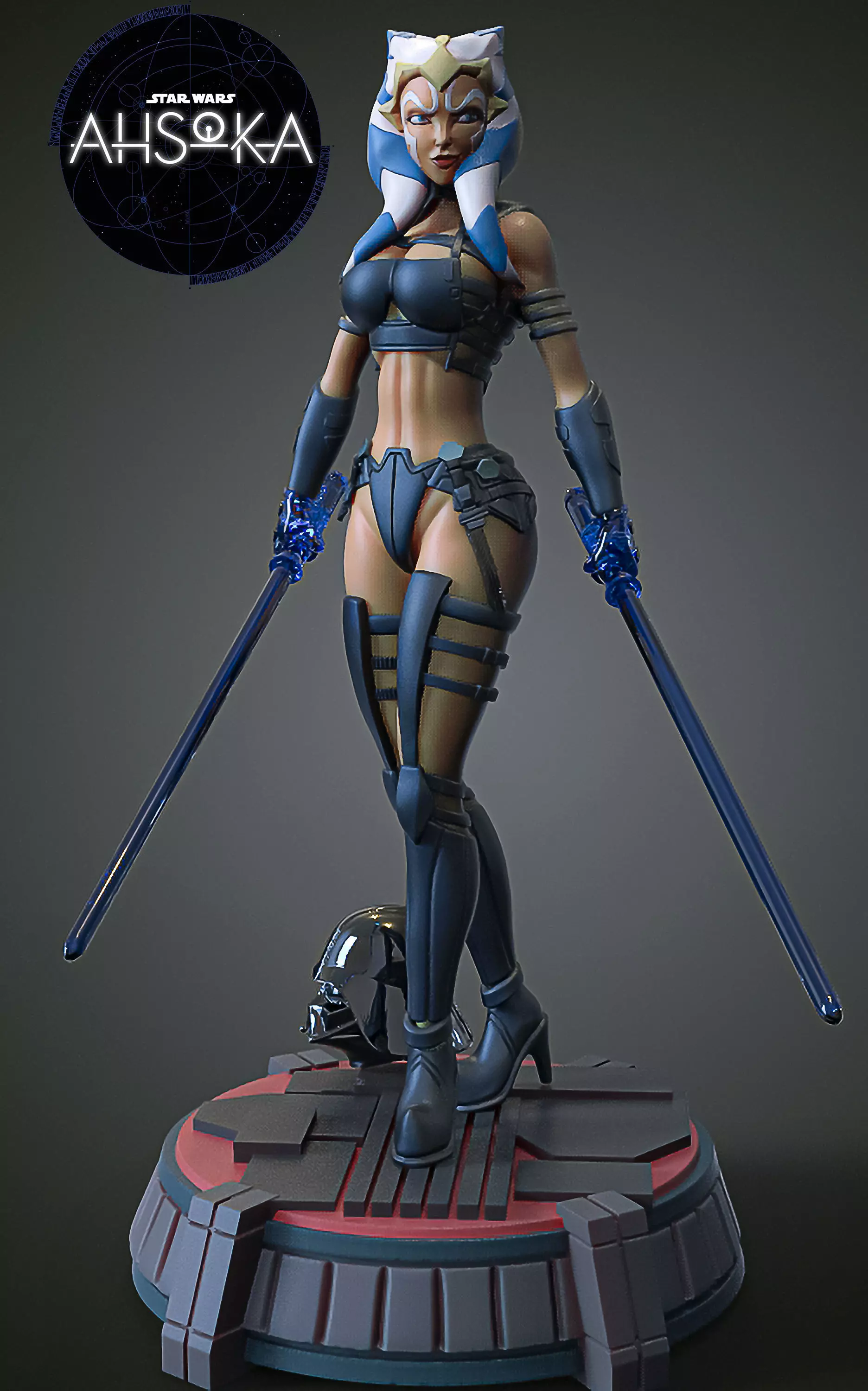  ahsoka - star wars 3D print model_0