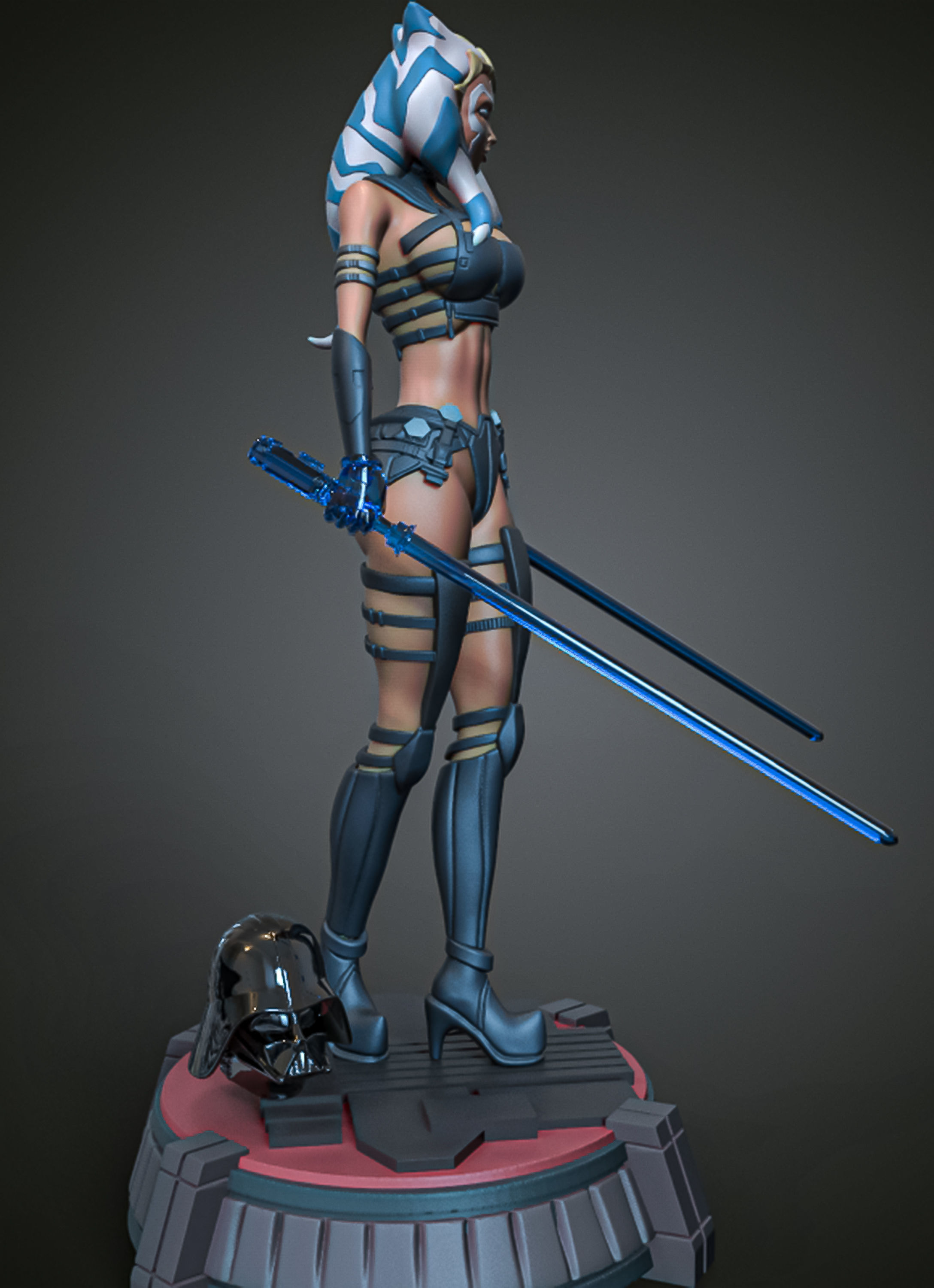  ahsoka - star wars 3D print model_1